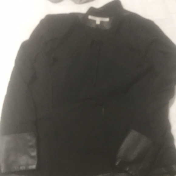 Authentic Veronica Beard Dickey Leather Blazer Jacket EUC - Picture 7 of 7